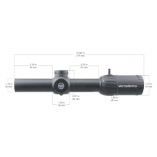 Приціл оптичний Vector Optics Constantine 1-10x24 (30 мм) illum. SFP