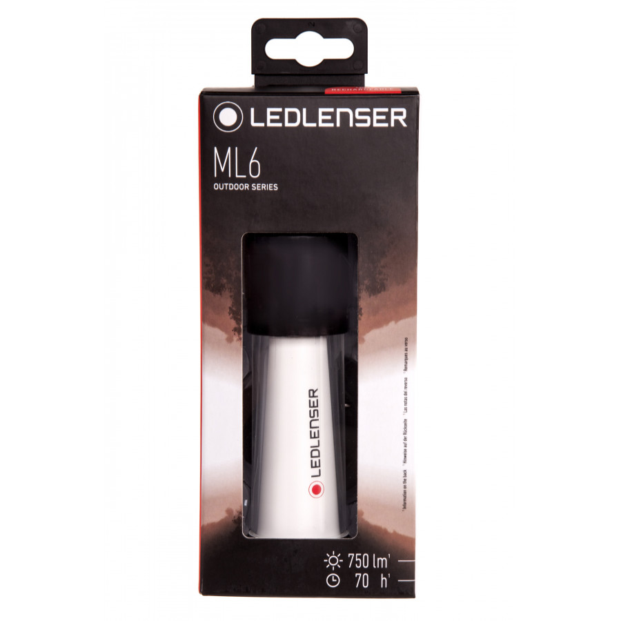 Кемпінговий ліхтар Ledlenser ML6 з функцією Powerbank, заряджається, 750/550/20