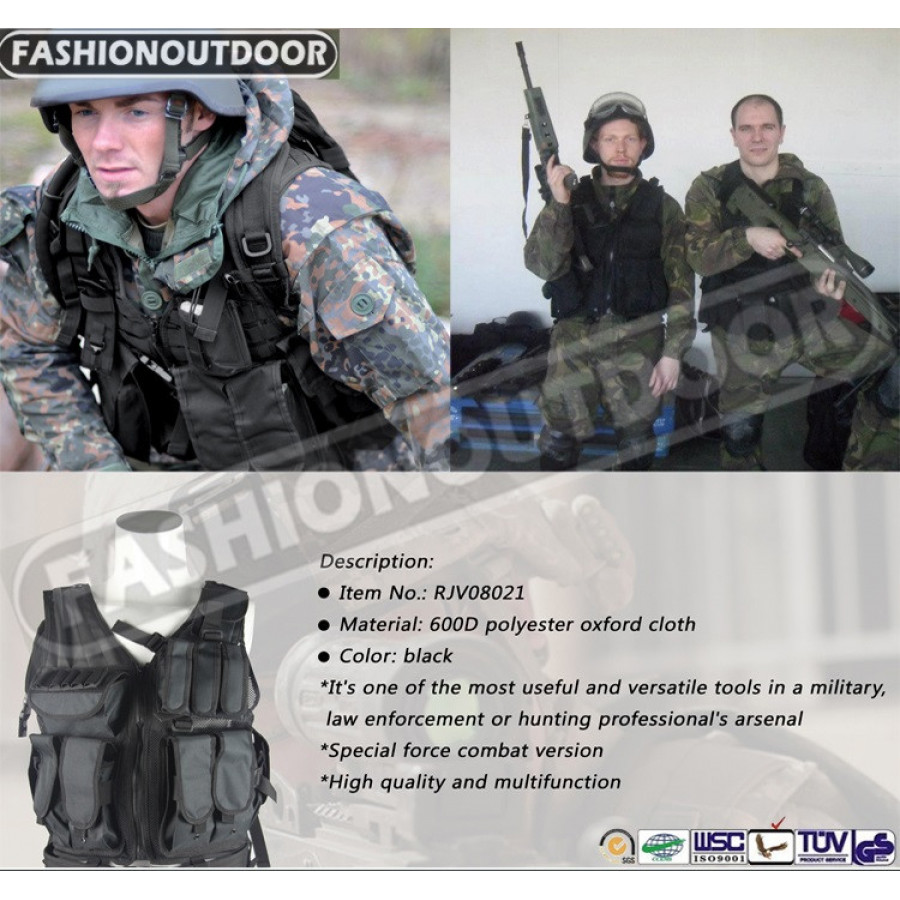 Розвантаження Fashion Outdoor Combat Vest Black