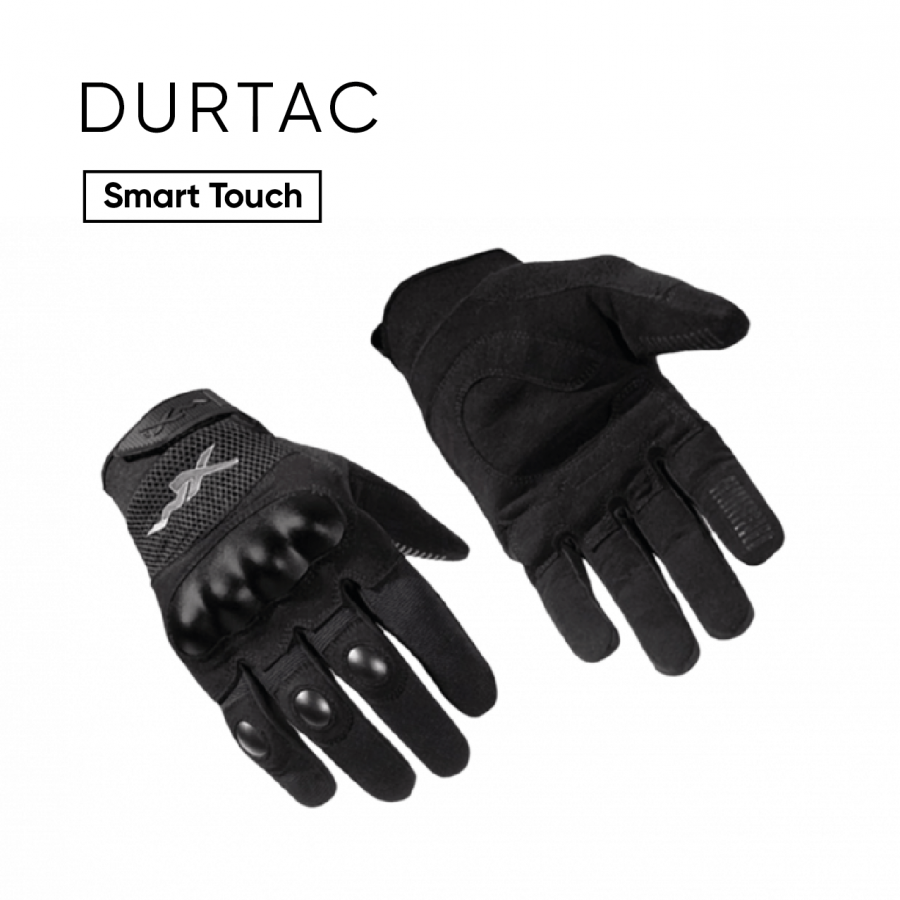 Перчатки Wiley X з натуральної або копозиційної шкіри G700SM DURTAC SmartTouch Black Size S