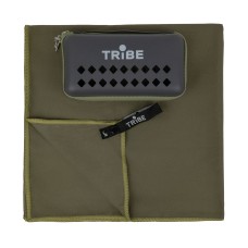 Рушник з мікрофібри Tribe Pocket Towel 40х80 см T-LC-0001-S, army-green