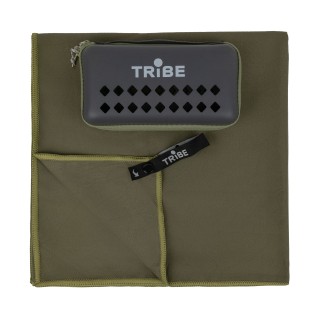 Рушник з мікрофібри Tribe Pocket Towel 40х80 см T-LC-0001-S, army-green