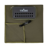 Рушник з мікрофібри Tribe Pocket Towel 90х180 см T-LC-0001-2XL, army-green