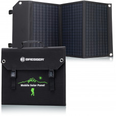 Портативний зарядний пристрій сонячна панель Bresser Mobile Solar Charger 60 Watt USB DC (3810050)