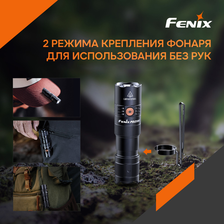 Ліхтар Fenix PD25R