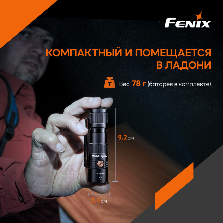 Ліхтар Fenix PD25R