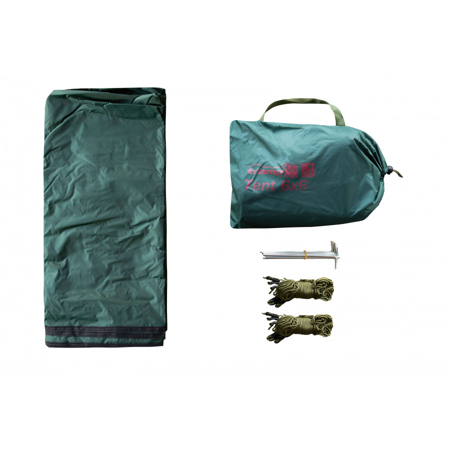 Тент Tramp Tent 6 х 6 green UTRT-103