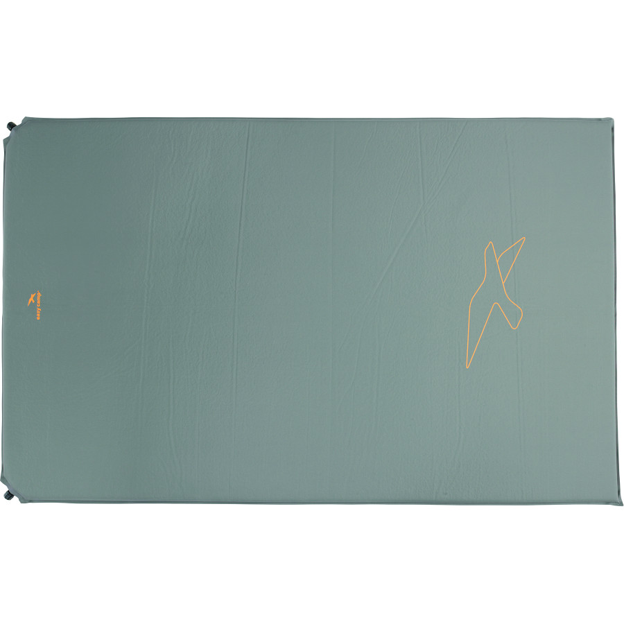 Килимок самонадувний Easy Camp Self-inflating Siesta Mat Double 5 cm Grey (300058)