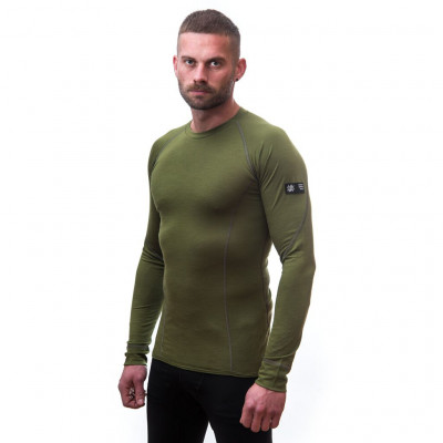 Термофутболка чоловіча Sensor Merino Active LS safari 17200019, SM11MA-safari-XXL