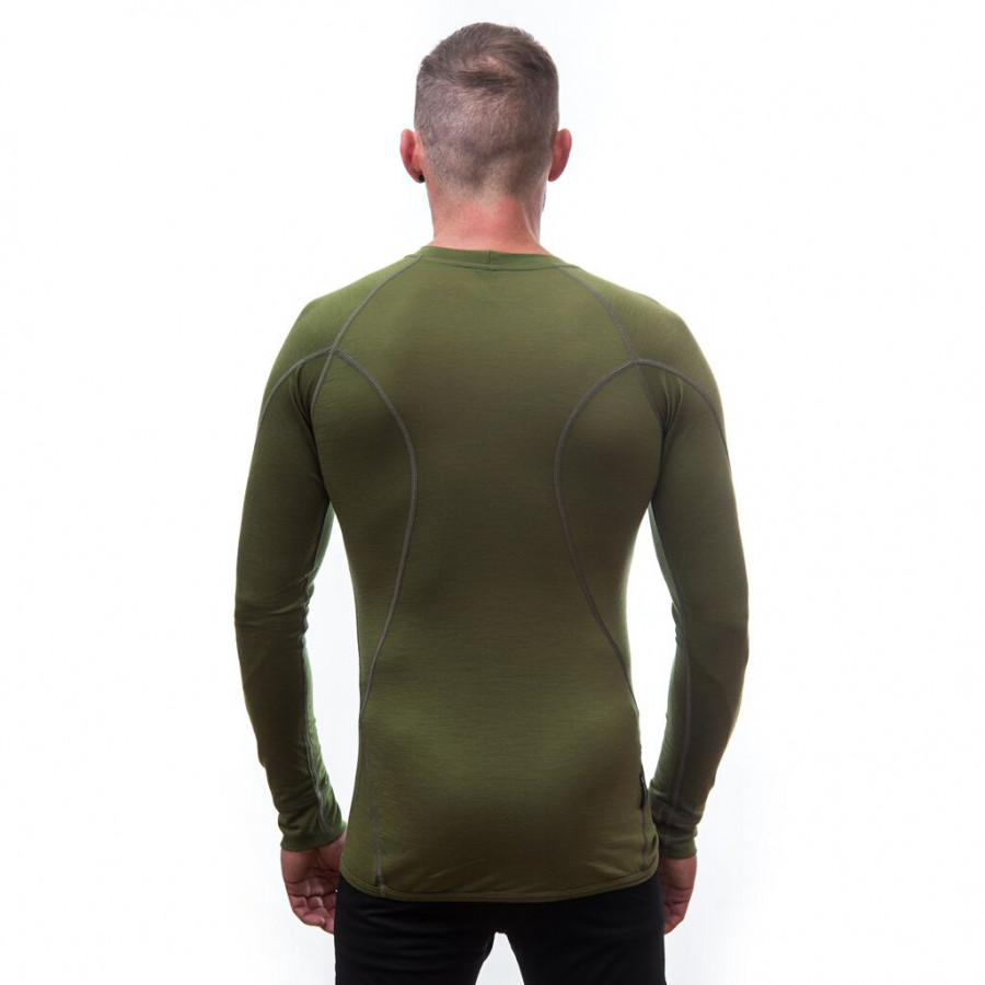 Термофутболка чоловіча Sensor Merino Active LS safari 17200019, SM11MA-safari-XXL