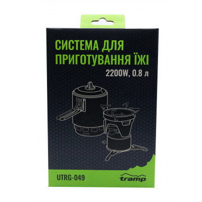 Система для приготування їжі Tramp 0,8л olive UTRG-049