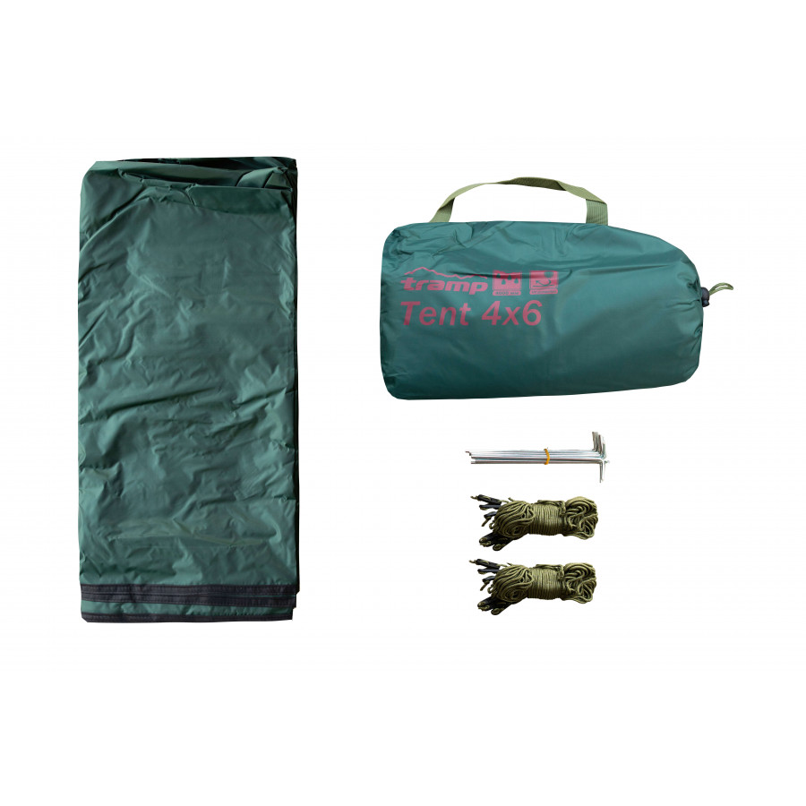 Тент Tramp Tent 3 х 5 green UTRT-101