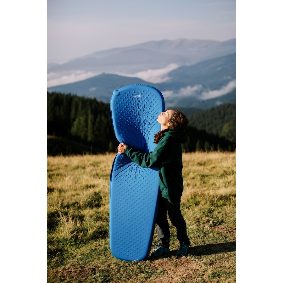 Килимок самонадувний Tribe Comfort Lite 5 см T-BB-0006-blue
