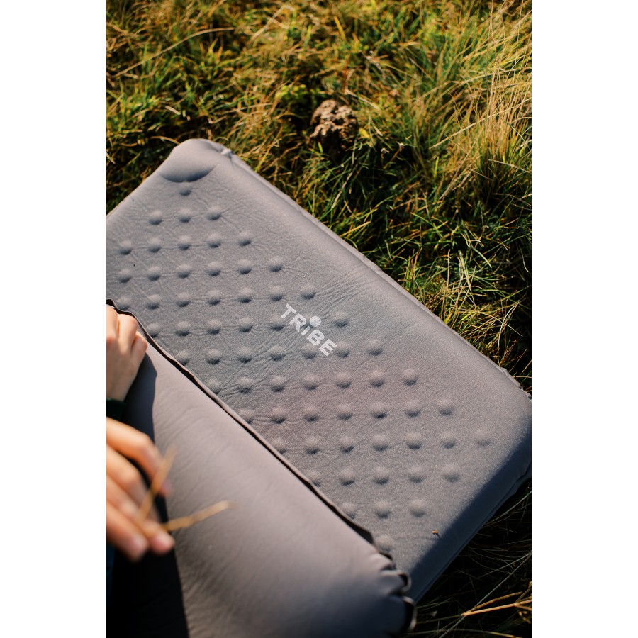 Килимок самонадувний Tribe Comfort Lite Rectangular 5 см T-BB-0005-grey
