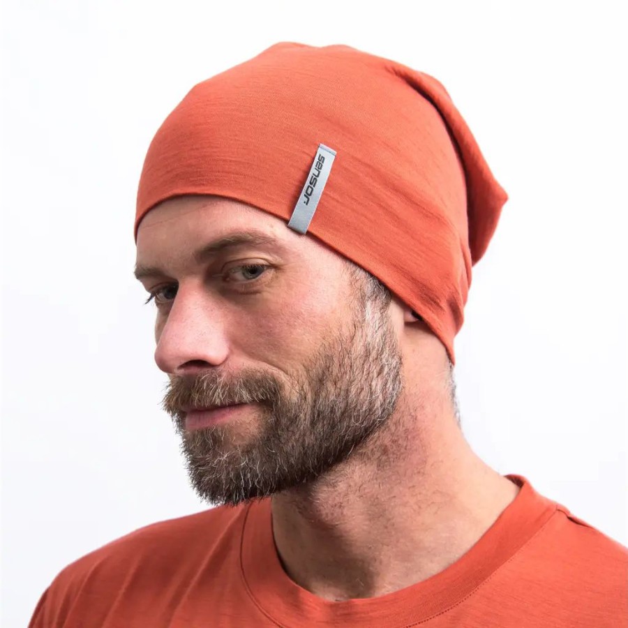 Шапка Sensor Merino Active terracota 25200090, SU32MA-terracotta-L