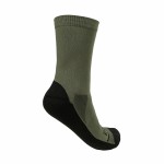 Шкарпетки демісезонні Tramp UTRUS-001-black-olive, 38/40