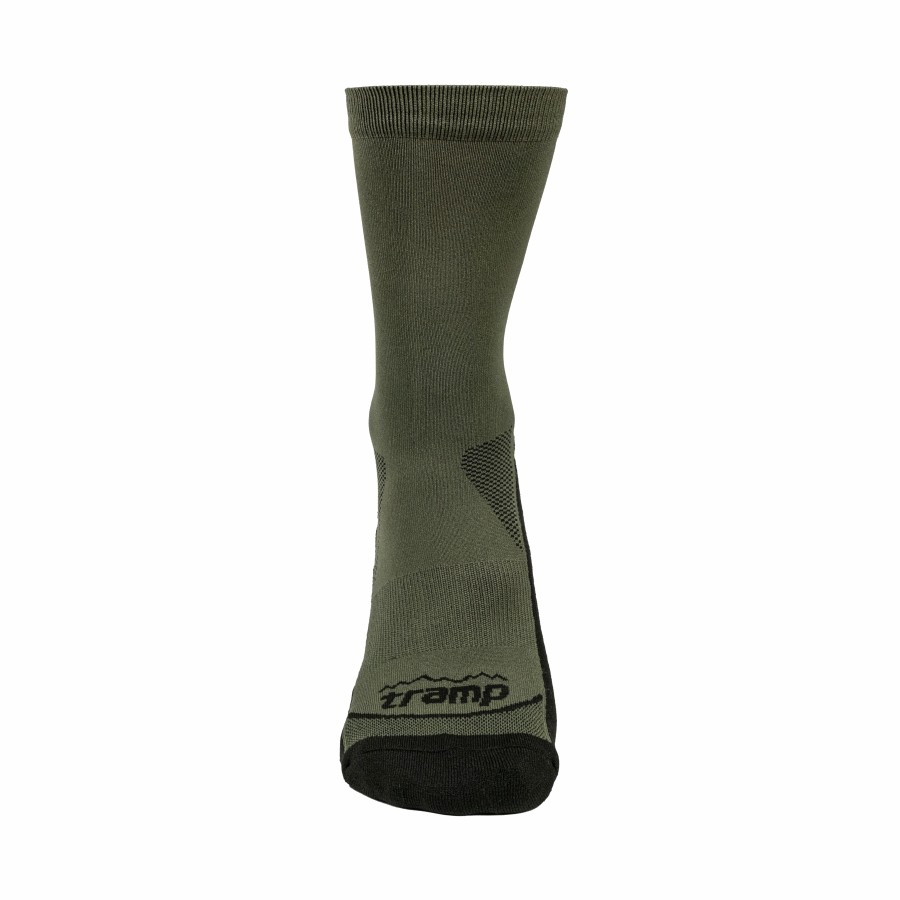 Шкарпетки демісезонні Tramp UTRUS-001-black-olive, 38/40