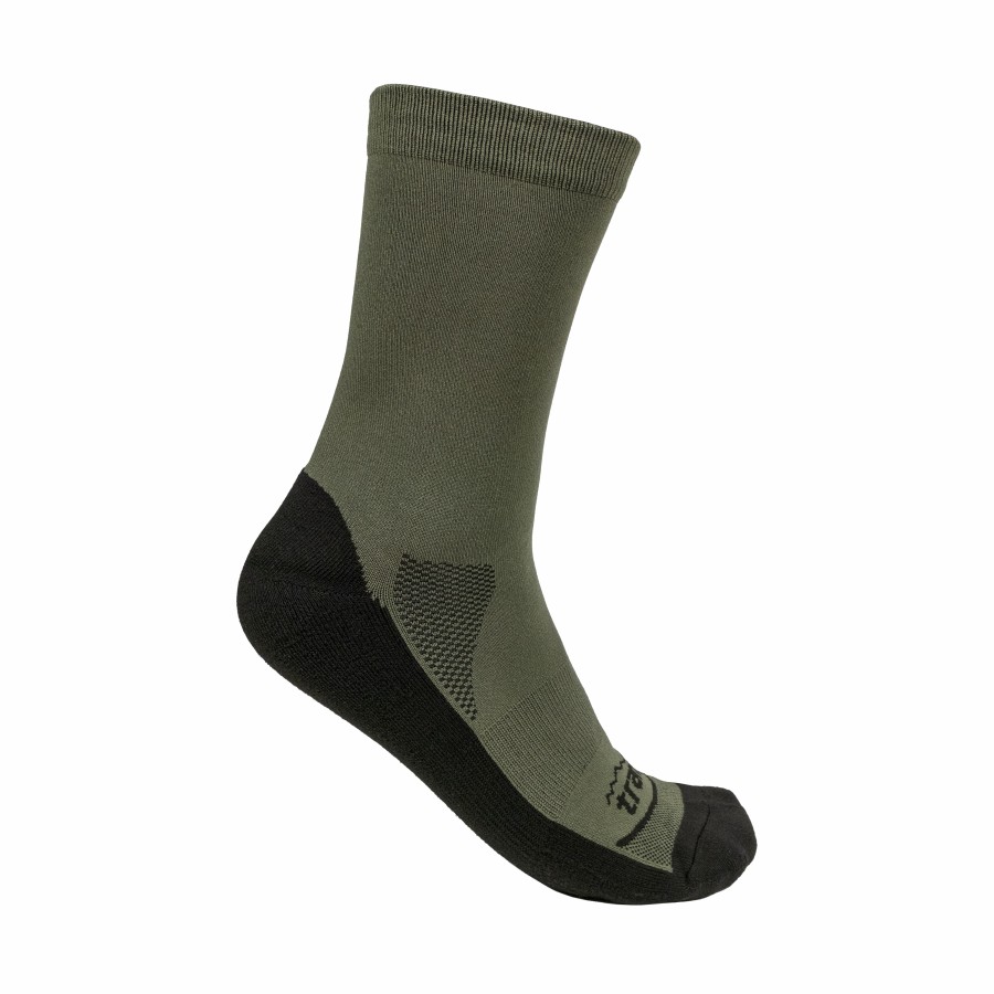 Шкарпетки демісезонні Tramp UTRUS-001-black-olive, 38/40
