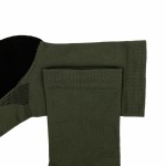 Шкарпетки демісезонні Tramp UTRUS-001-black-olive, 38/40