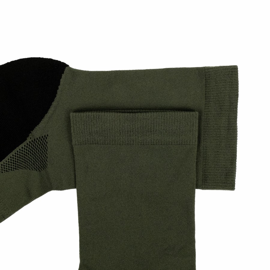 Шкарпетки демісезонні Tramp UTRUS-001-black-olive, 38/40
