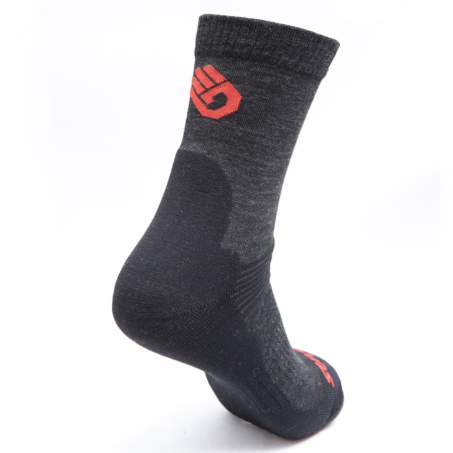 Шкарпетки Sensor Expedition Merino black/red 13200081, SU41EM-black-red-8-11