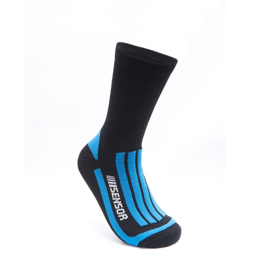 Шкарпетки Sensor Treking Merino black/blue 1065672, SU41TM-black-blue-3-5