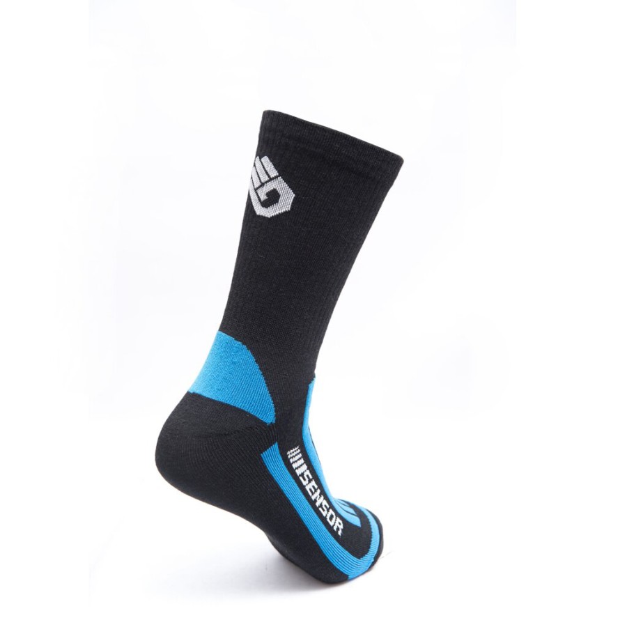 Шкарпетки Sensor Treking Merino black/blue 1065672, SU41TM-black-blue-6-8