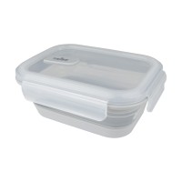 Контейнер Tribe Collapsible Container 800 мл силіконовий T-FF-0028, grey
