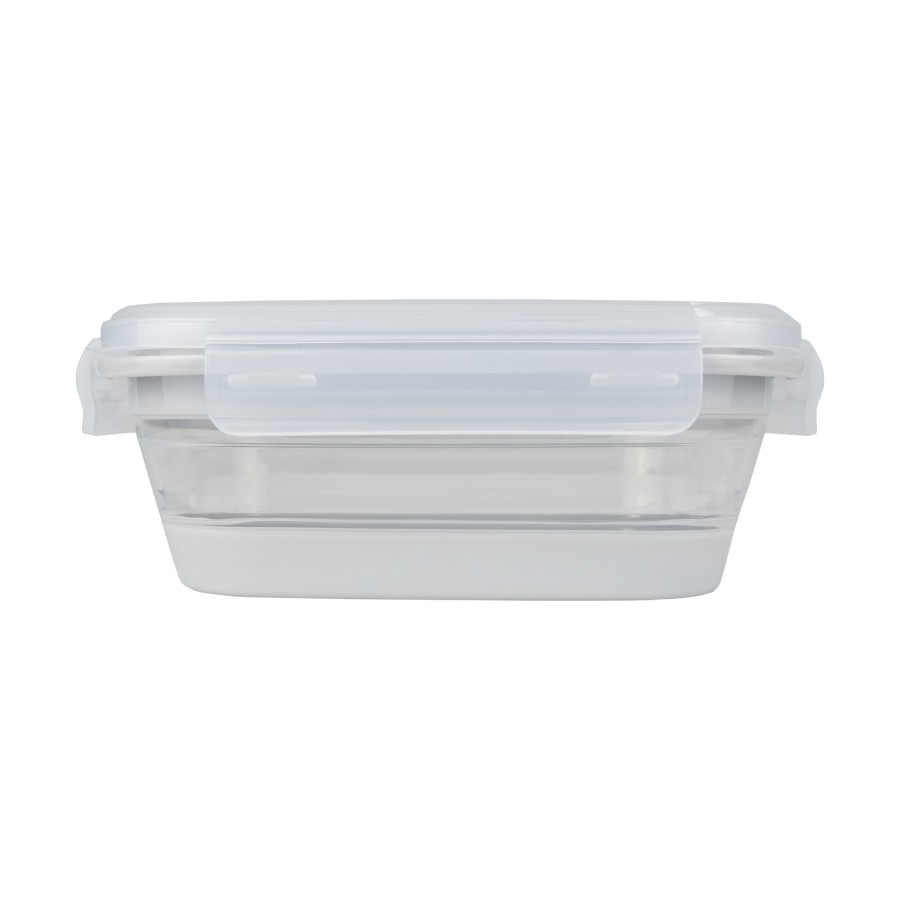 Контейнер Tribe Collapsible Container 800 мл силіконовий T-FF-0028, grey