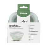 Контейнер Tribe Collapsible Container 500 мл силіконовий T-FF-0027, mint