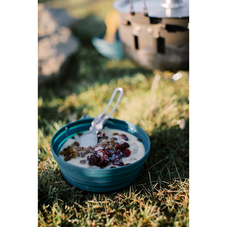 Миска Tribe Collapsible Bowl 600 мл силіконова T-FF-0029, ocean