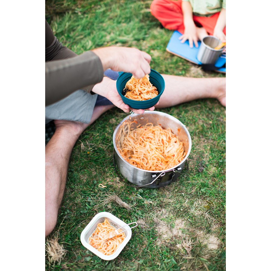 Миска Tribe Collapsible Bowl 600 мл силіконова T-FF-0029, ocean