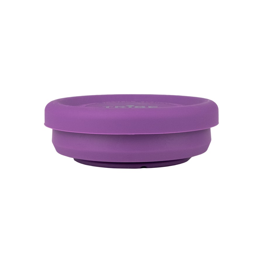 Стакан Tribe Collapsible Shot 90 мл з кришкою силіконовий T-FF-0030, plum