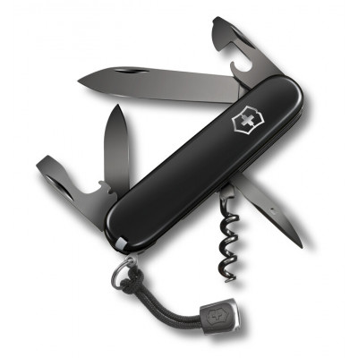 Ніж Victorinox Swiss Army Spartan PS чорний