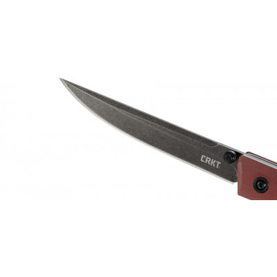 Ніж CRKT "CEO", шпеньок, burgundy, D2