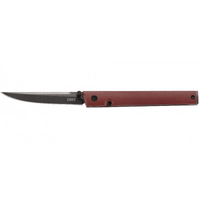 Ніж CRKT "CEO", шпеньок, burgundy, D2