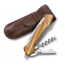 Ніж Victorinox Delemont, "Wine Master", 130 мм, олива