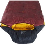 Спальний мішок Nordisk Oscar Mummy Large (-5/-10°C), 190 см - Left Zip, rio red/mustard yellow/black