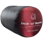 Спальний мішок Nordisk Oscar Mummy Large (-15/-20°C), 190 см - Left Zip, rio red/mustard yellow/black