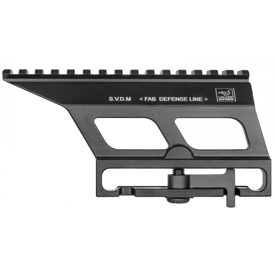 SVDM Планка Picatinny FAB для СВД, алюміній, чорна