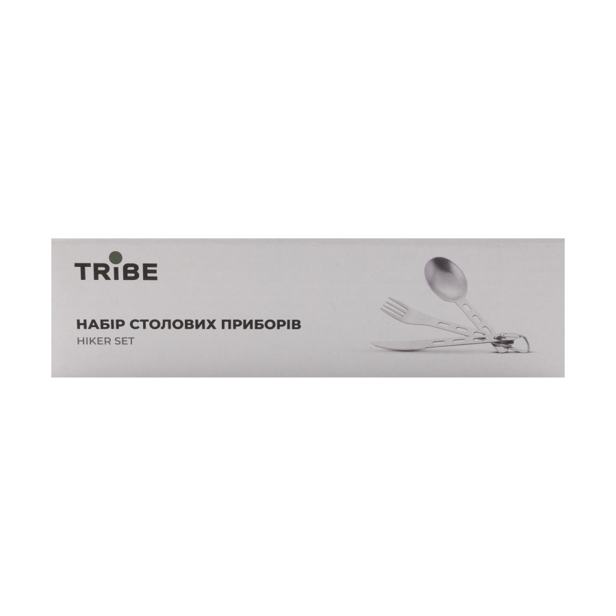 Набір столових приборів Tribe Hiker Set сталевий T-FC-0020-metal