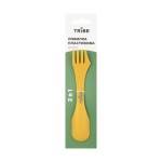 Ловилка Tribe Spork пластикова T-FC-0031, yellow