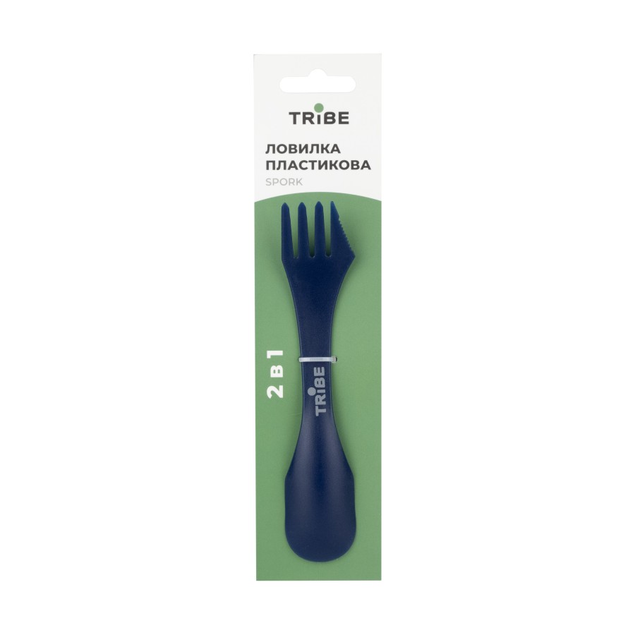Ловилка Tribe Spork пластикова T-FC-0031, blue