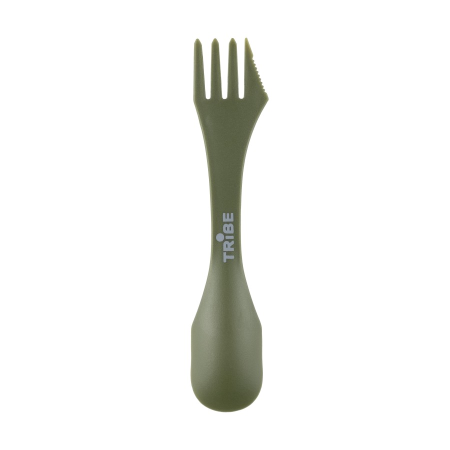 Ловилка Tribe Spork пластикова T-FC-0031, olive