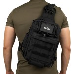 Сумка через плече Tribe Sling Pack 6,5 L T-IE-0003, coyote