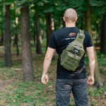 Сумка через плече Tribe Sling Pack 6,5 L T-IE-0003, olive