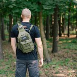 Сумка через плече Tribe Sling Pack 6,5 L T-IE-0003, olive