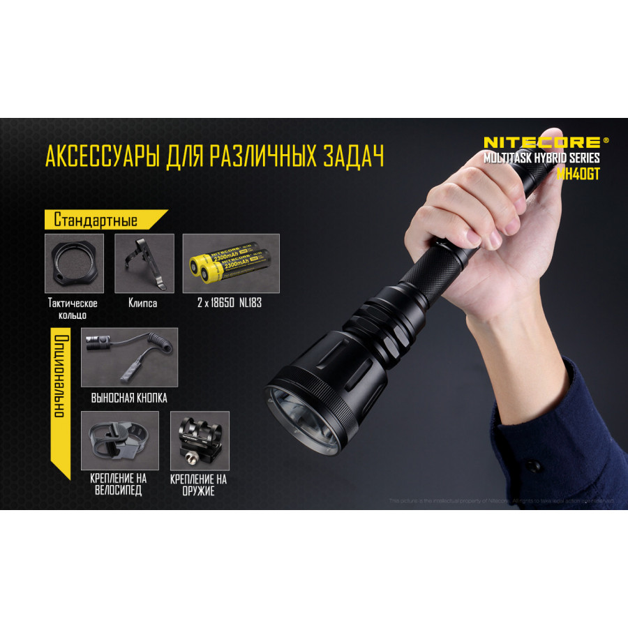 Ліхтар Nitecore MH40GT