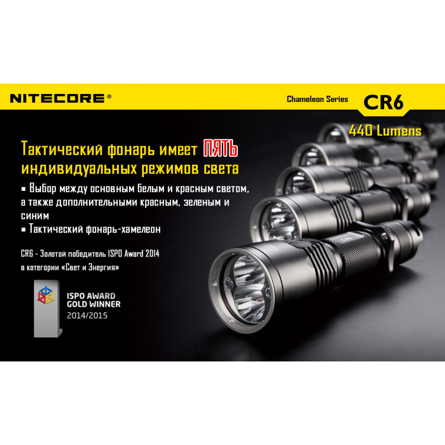 Ліхтар Nitecore CR6