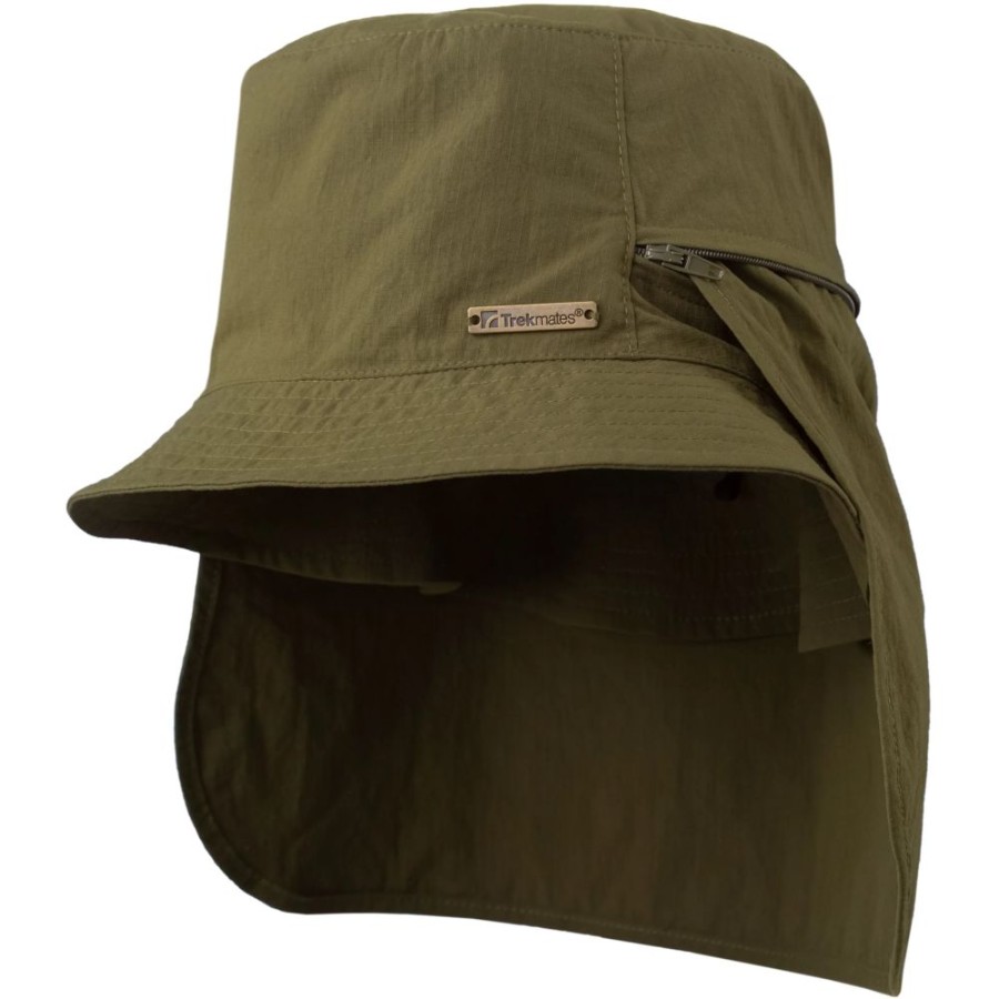 Капелюх Trekmates Mojave Hat TM-006289 dark olive - S/M - зелений